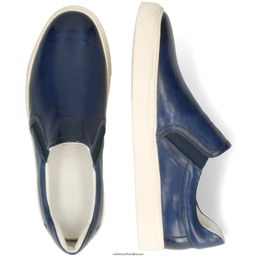 هارفي 91 أزرق Melvin & Hamilton رجال أحذية رياضية 42XF2X570
