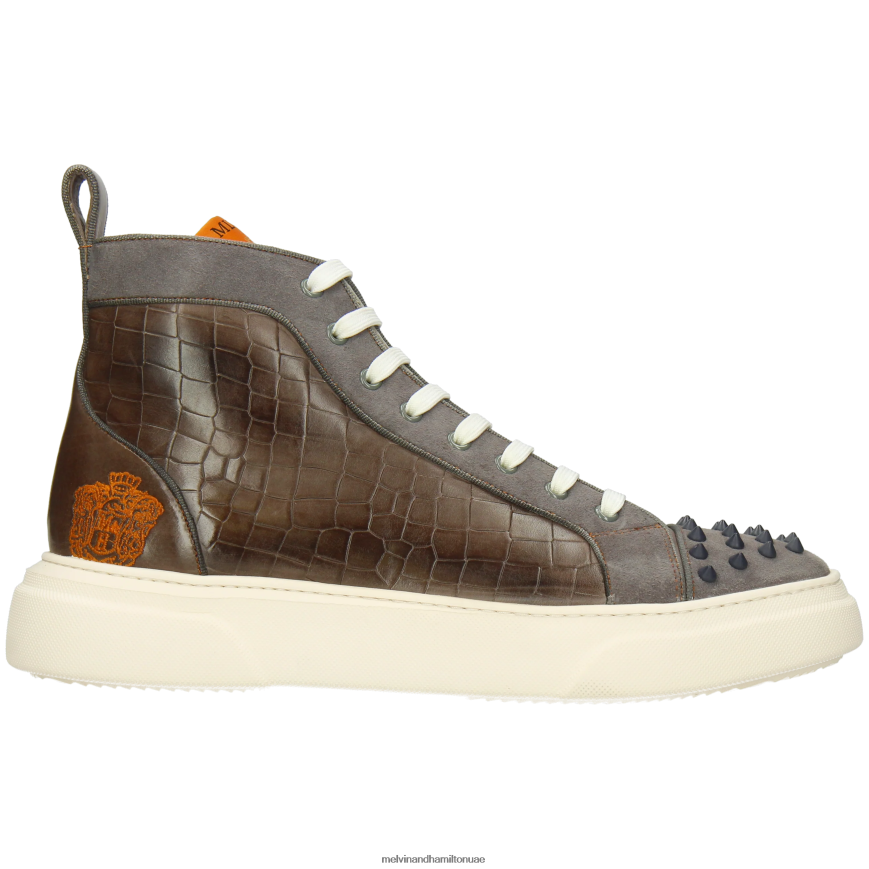 هارفي 95 رمادي Melvin & Hamilton رجال أحذية رياضية 42XF2X578