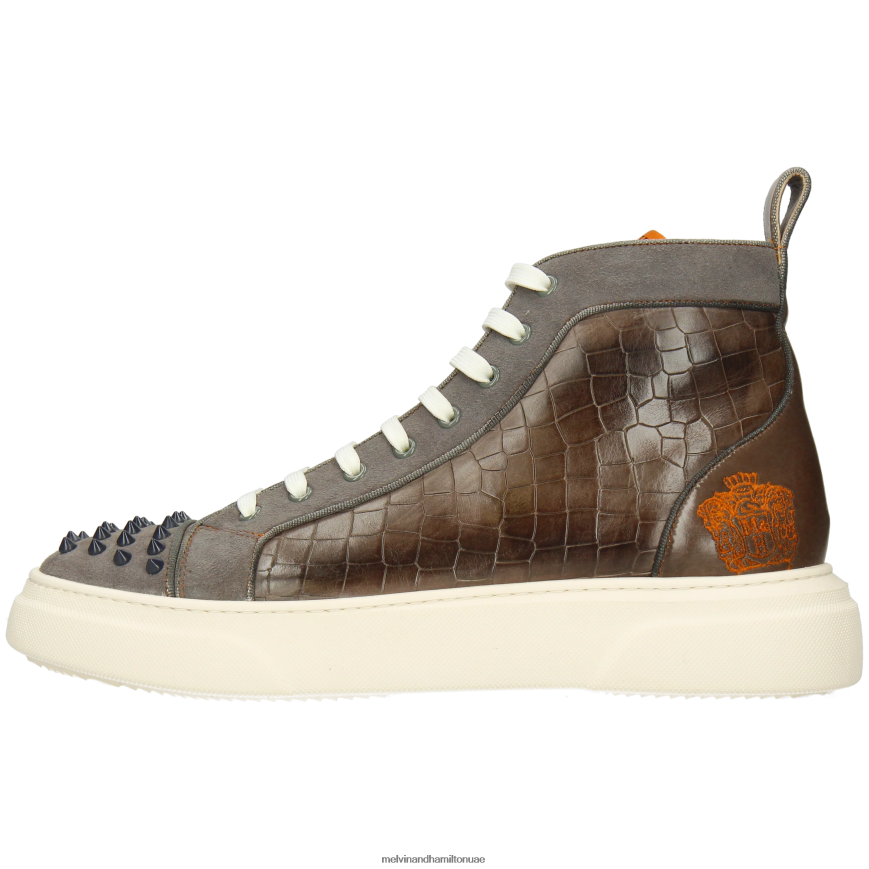 هارفي 95 رمادي Melvin & Hamilton رجال أحذية رياضية 42XF2X578