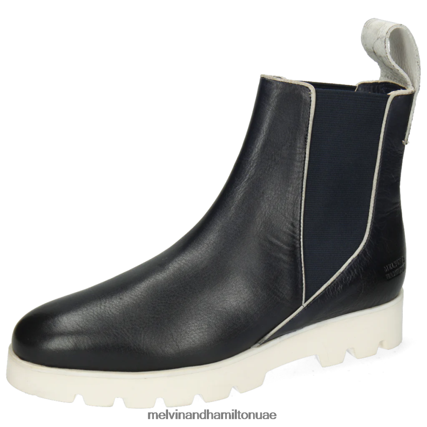 سوزان 97 أزرق Melvin & Hamilton نحيف جزمة الكاحل 42XF2X1144