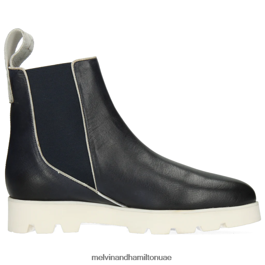 سوزان 97 أزرق Melvin & Hamilton نحيف جزمة الكاحل 42XF2X1144