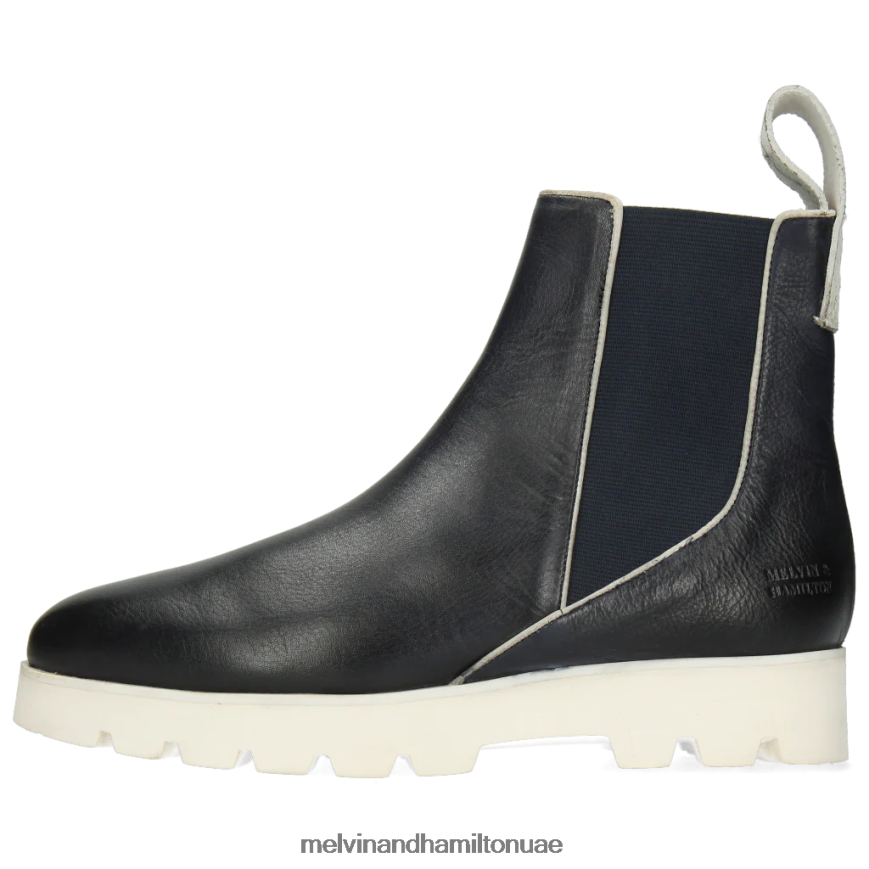 سوزان 97 أزرق Melvin & Hamilton نحيف جزمة الكاحل 42XF2X1144