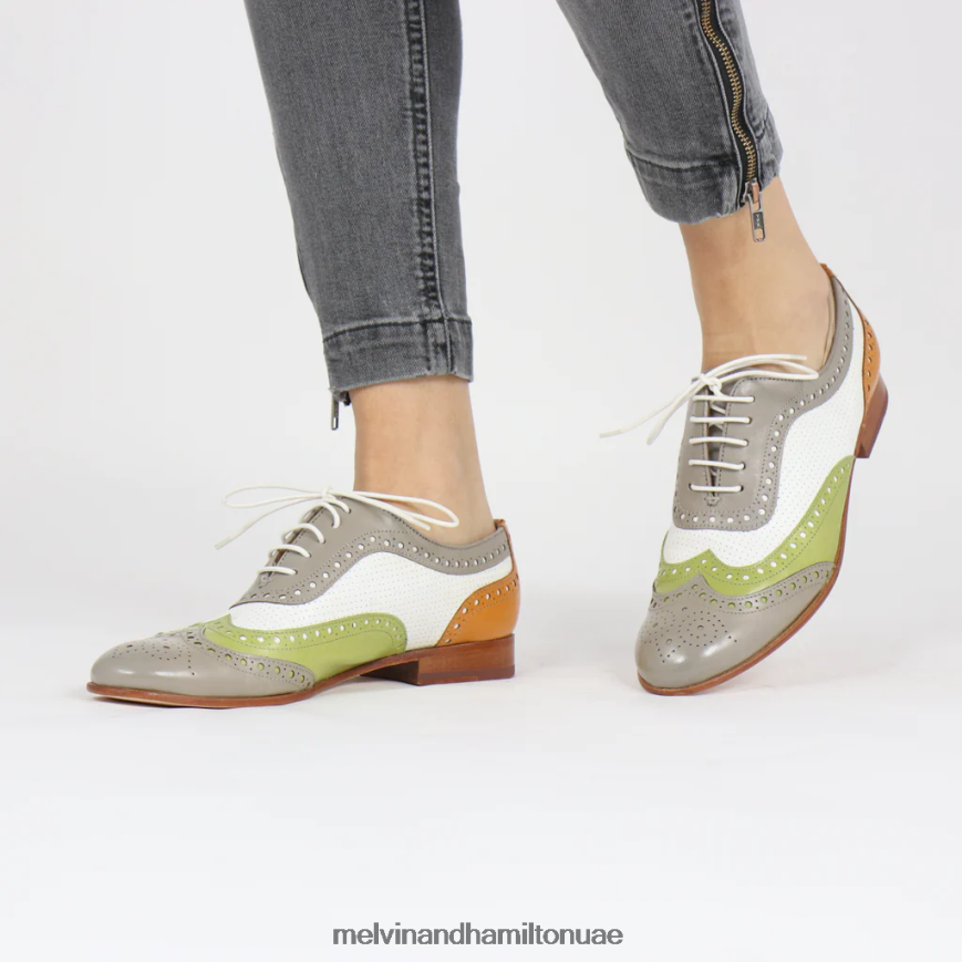 سالي 97 متعدد Melvin & Hamilton نحيف أحذية أكسفورد 42XF2X1295