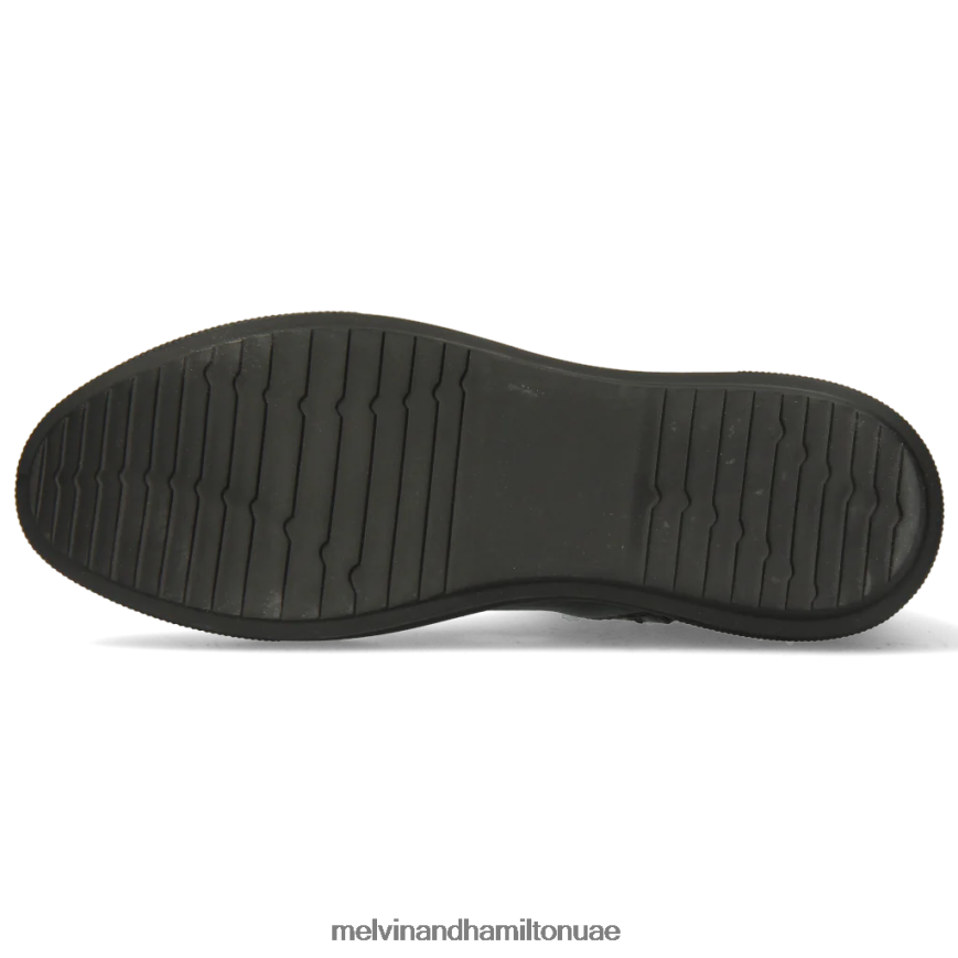 فاي 9 أسود Melvin & Hamilton نحيف جزمة الكاحل 42XF2X1027