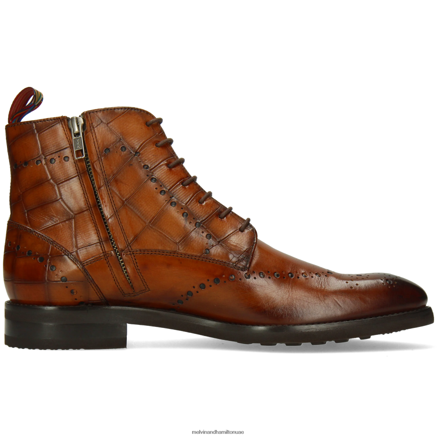 بوبي 9 بني Melvin & Hamilton رجال جزمة الكاحل 42XF2X104
