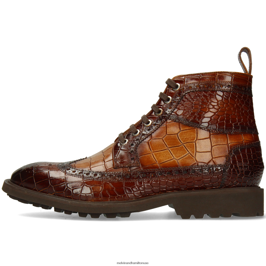 ماثيو 9 بني Melvin & Hamilton رجال جزمة الكاحل 42XF2X112
