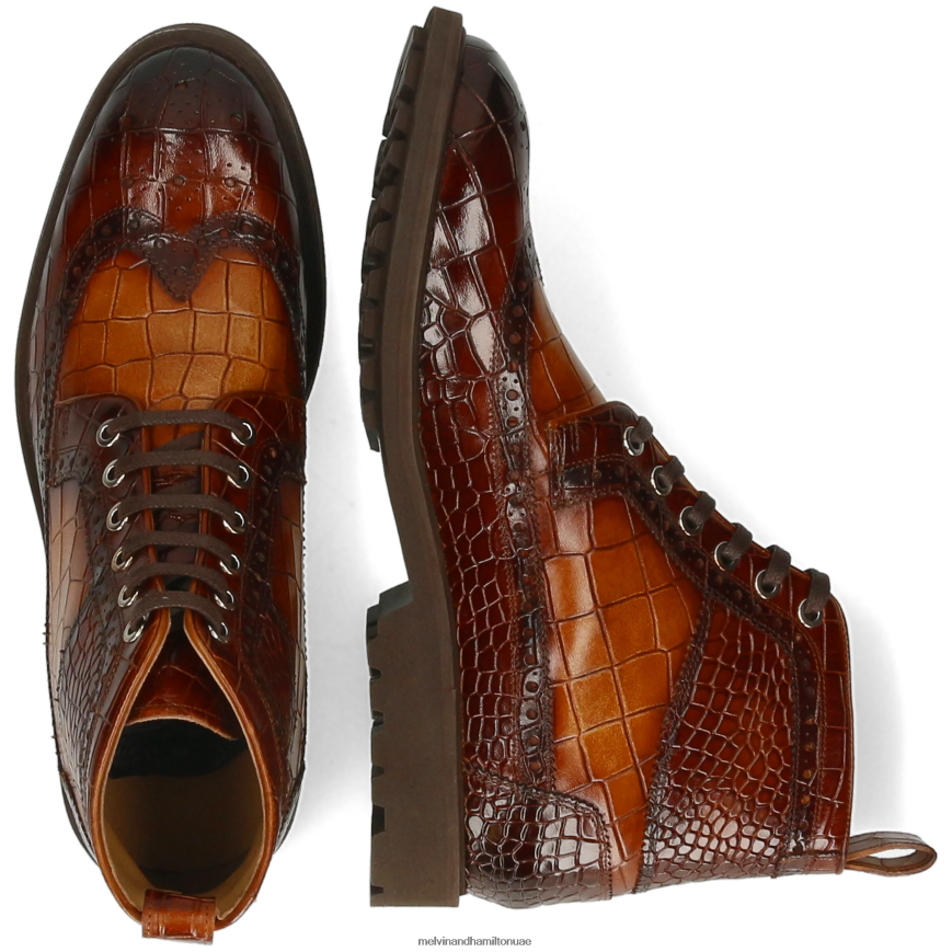 ماثيو 9 بني Melvin & Hamilton رجال جزمة الكاحل 42XF2X112