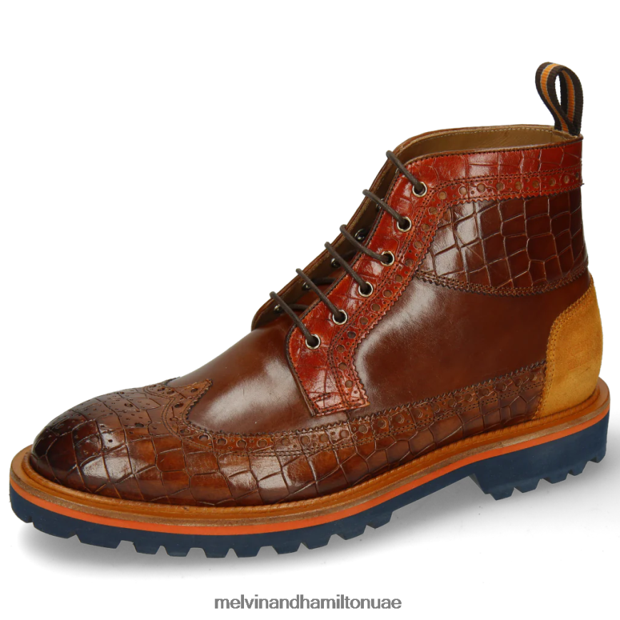 ماثيو 9 بني Melvin & Hamilton رجال جزمة الكاحل 42XF2X113