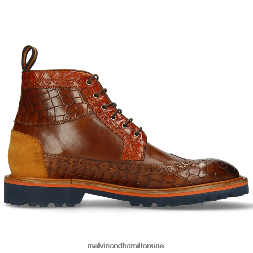 ماثيو 9 بني Melvin & Hamilton رجال جزمة الكاحل 42XF2X113