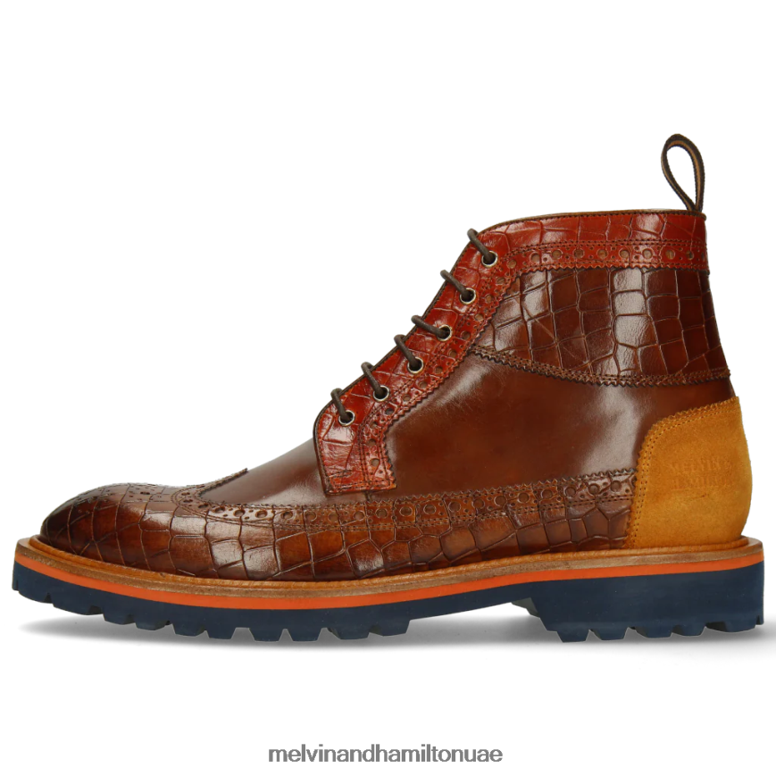 ماثيو 9 بني Melvin & Hamilton رجال جزمة الكاحل 42XF2X113