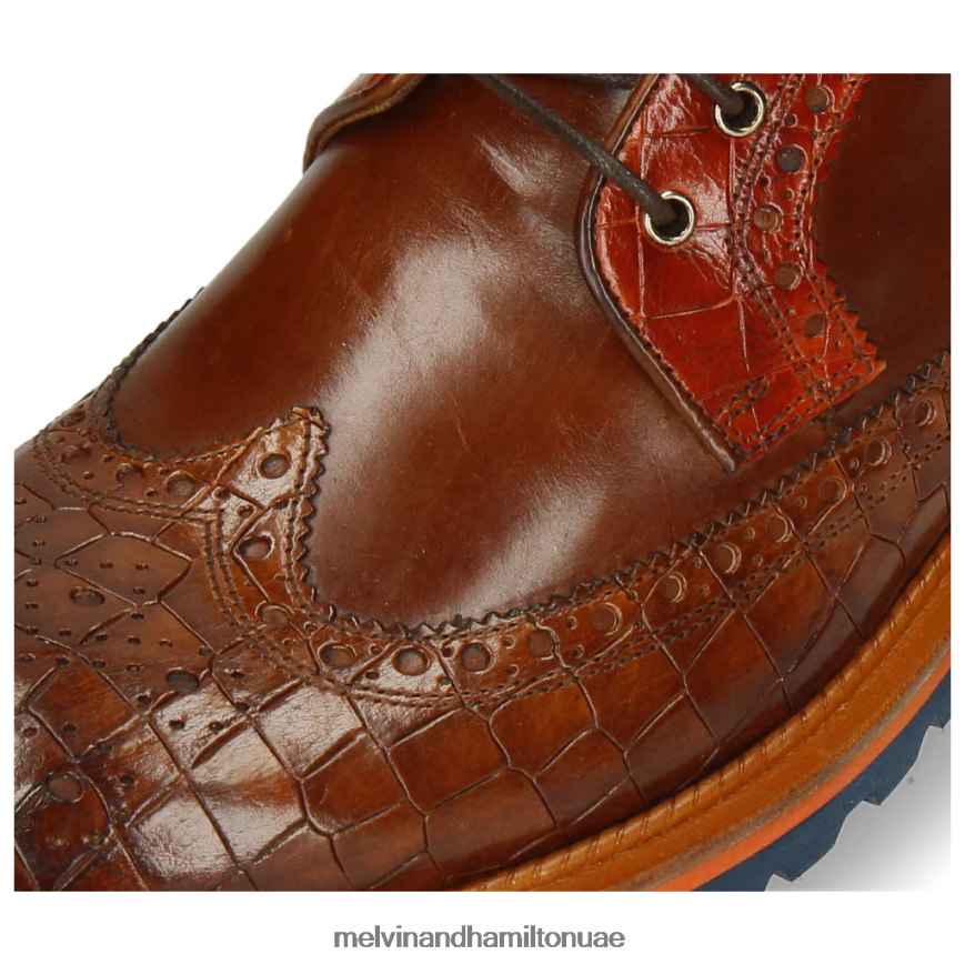 ماثيو 9 بني Melvin & Hamilton رجال جزمة الكاحل 42XF2X113