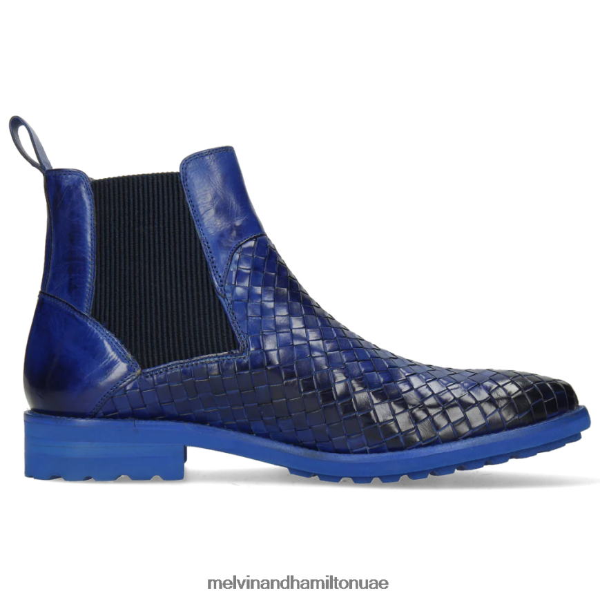 براد 9 أزرق Melvin & Hamilton رجال جزمة الكاحل 42XF2X128