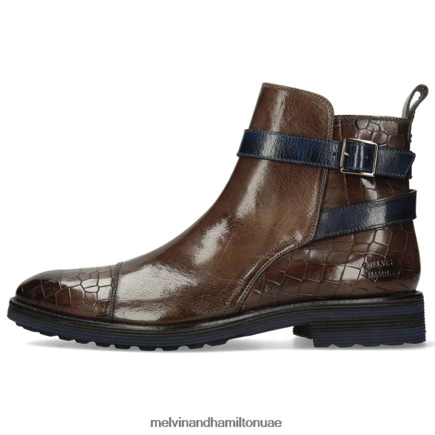 الدوامة 9 رمادي Melvin & Hamilton رجال جزمة الكاحل 42XF2X141