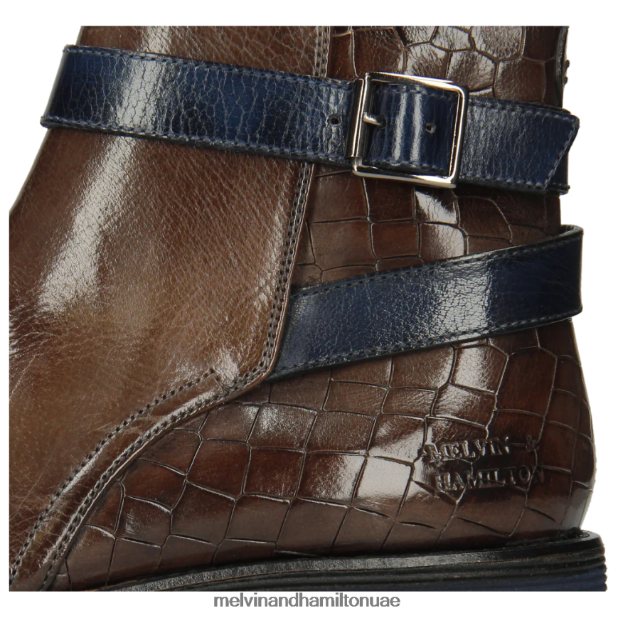 الدوامة 9 رمادي Melvin & Hamilton رجال جزمة الكاحل 42XF2X141