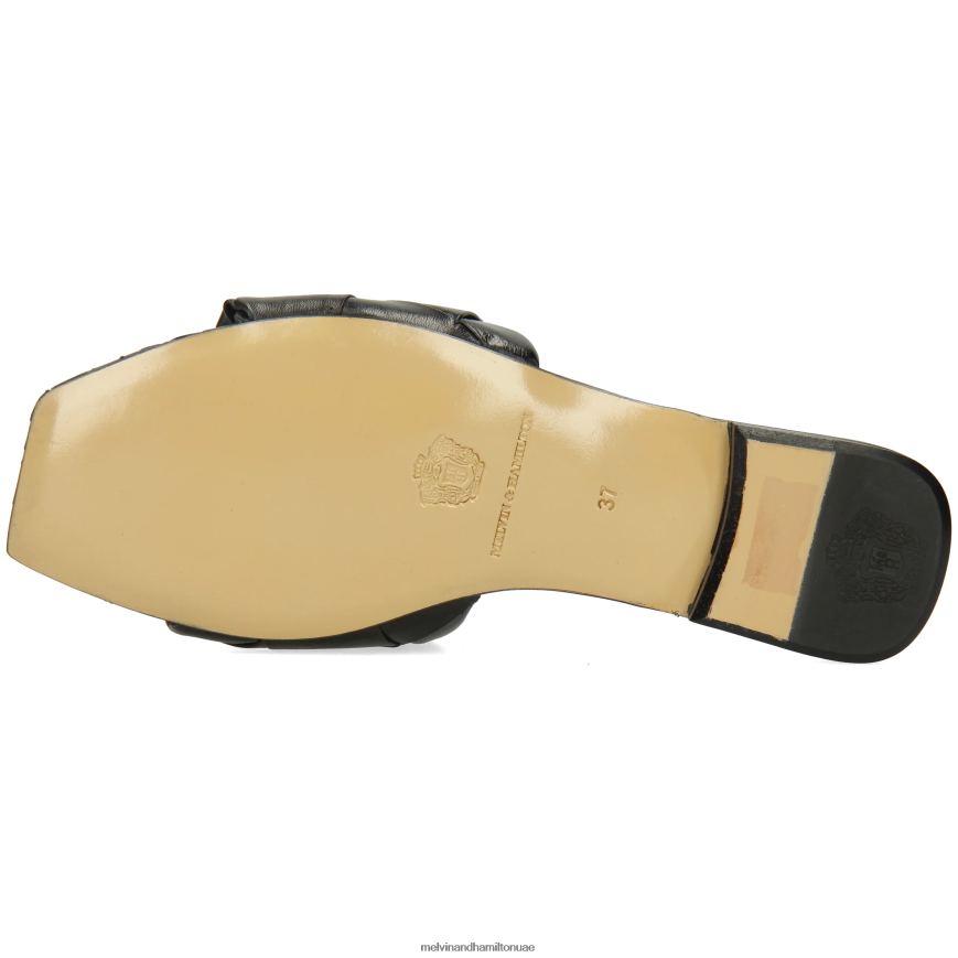 بروك 9 أسود Melvin & Hamilton نحيف البغال 42XF2X1557