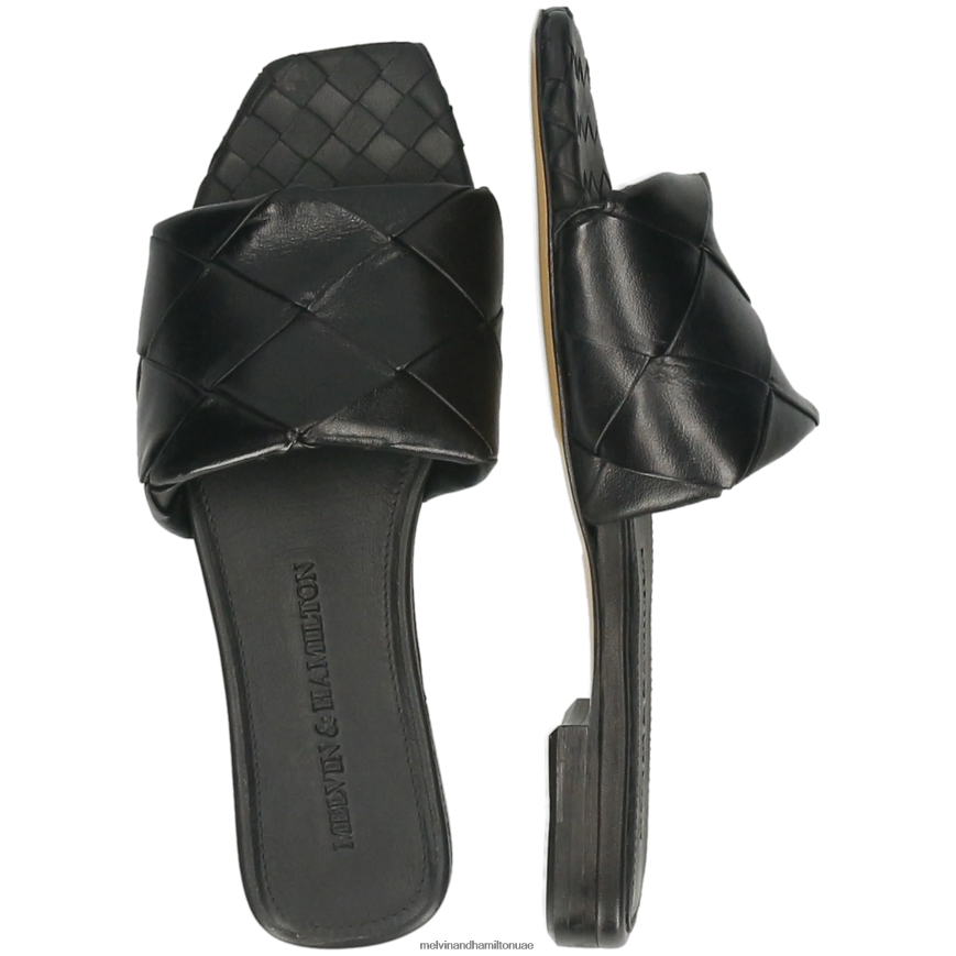 بروك 9 أسود Melvin & Hamilton نحيف البغال 42XF2X1557