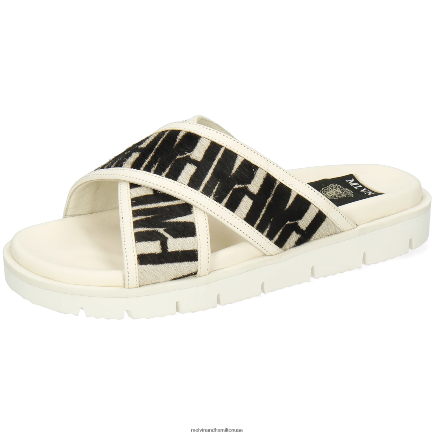 ويلما 9 أبيض Melvin & Hamilton نحيف البغال 42XF2X1657