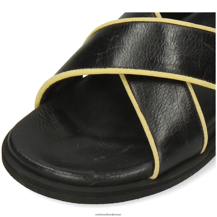 ويلما 9 أسود Melvin & Hamilton نحيف البغال 42XF2X1741