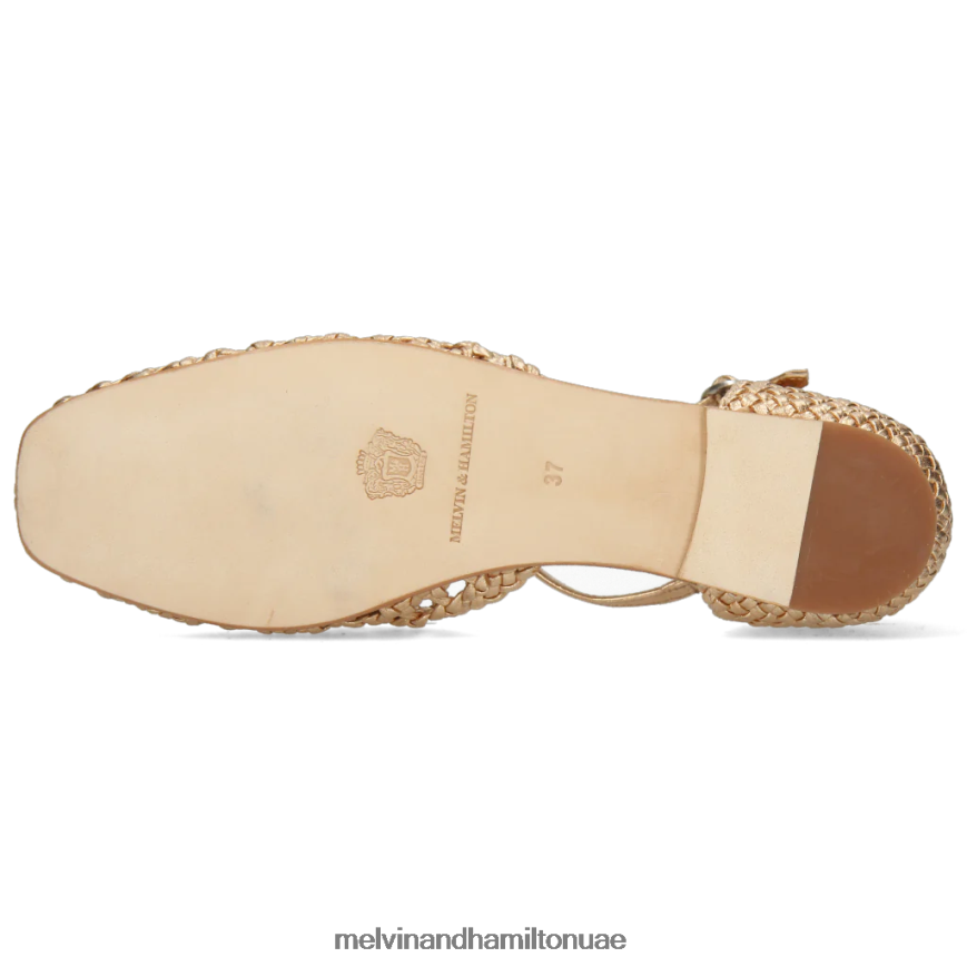 ملي 9 برونزية Melvin & Hamilton نحيف صنادل 42XF2X1923