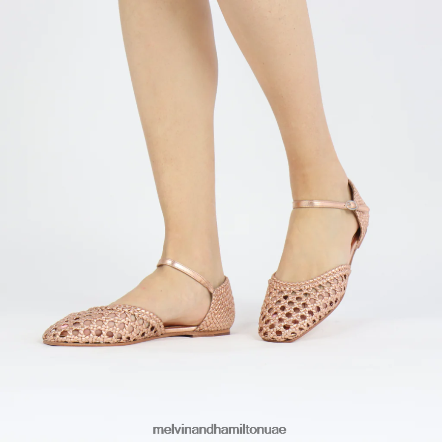 ملي 9 برونزية Melvin & Hamilton نحيف صنادل 42XF2X1923