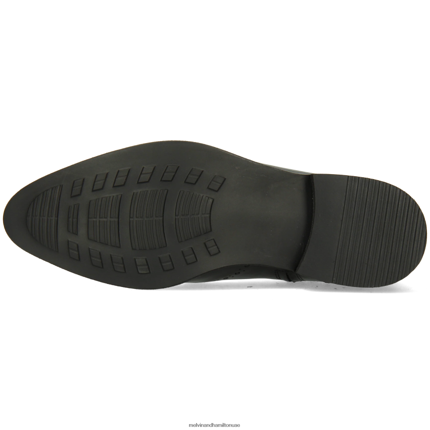 بوبي 9 أسود Melvin & Hamilton رجال جزمة الكاحل 42XF2X26