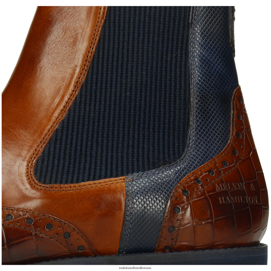 اميل 9 بني Melvin & Hamilton رجال جزمة الكاحل 42XF2X32