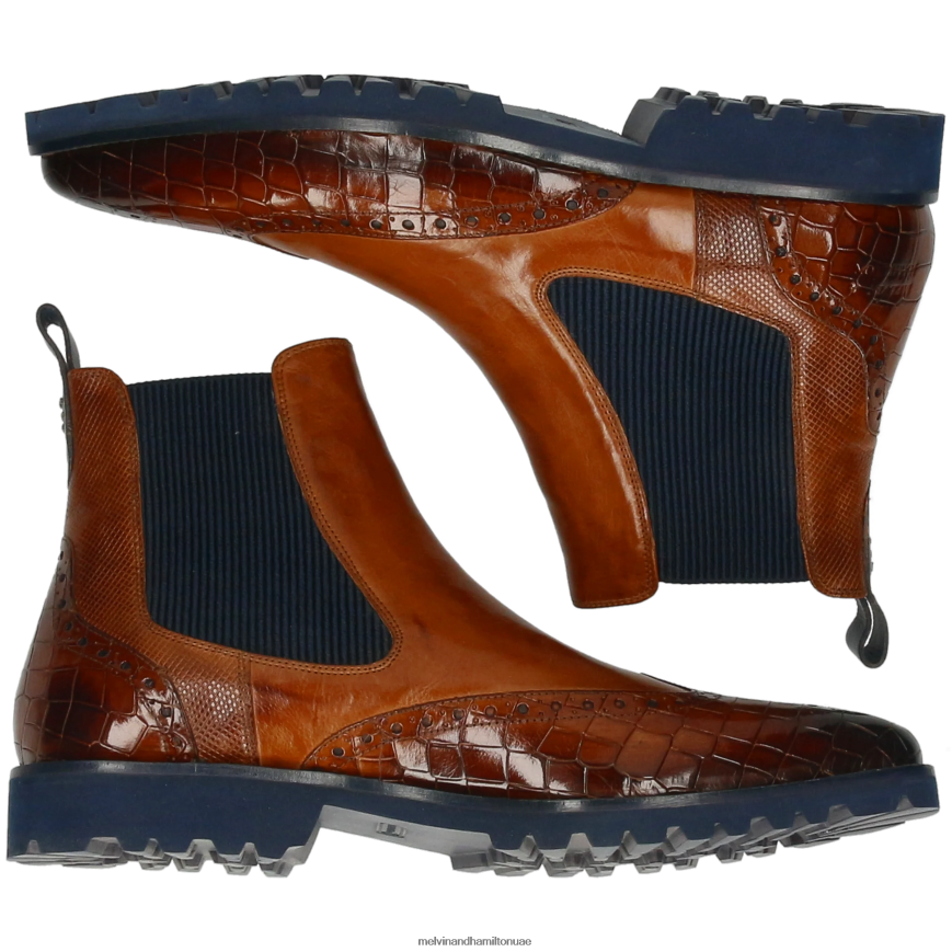 اميل 9 بني Melvin & Hamilton رجال جزمة الكاحل 42XF2X52