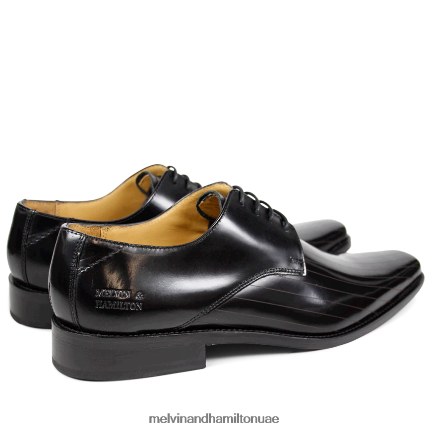 فرانك 9 أسود Melvin & Hamilton رجال أحذية ديربي 42XF2X555