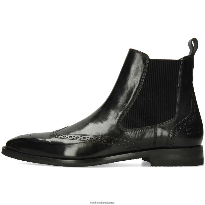 اليكس 9 أسود Melvin & Hamilton رجال جزمة الكاحل 42XF2X74