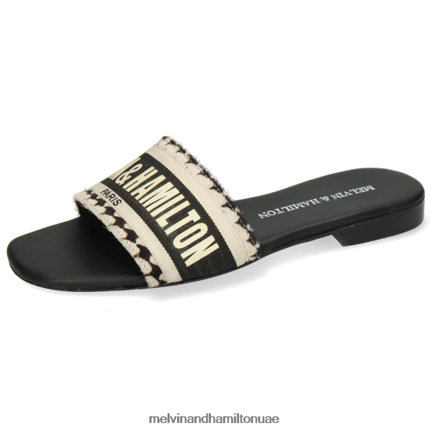 نيكيتا أسود Melvin & Hamilton نحيف البغال 42XF2X1726